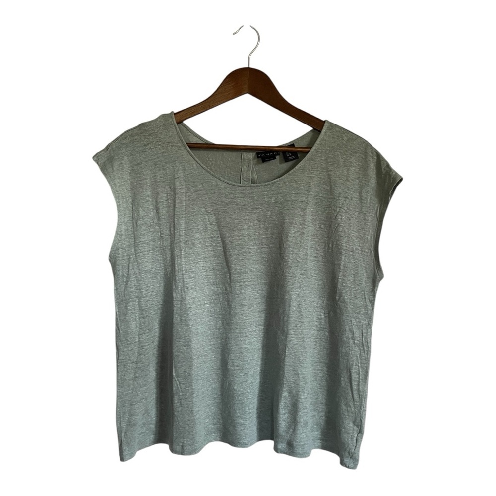 Tahari linen shirt